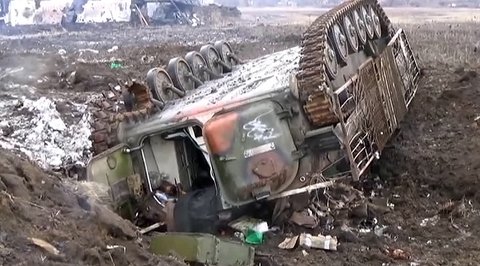 Оперативные данные с места боев под Дебальцево на уторо 10 февраля