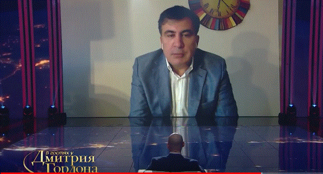 Интервью у Гордона: Саакашвили пообещал вернуться в Украину 1 апреля. Он уверен, что  Порошенко не пройдет во второй тур (Видео)